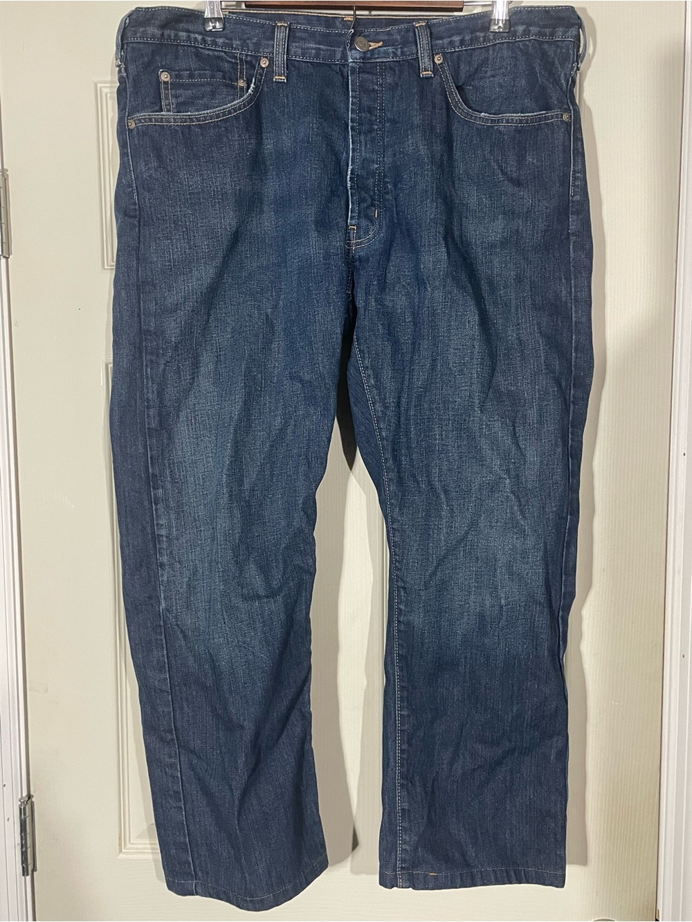 Polo Ralph Lauren Authentic Dungarees Blue Jeans Men’s Size 38 X 25 RN 41381